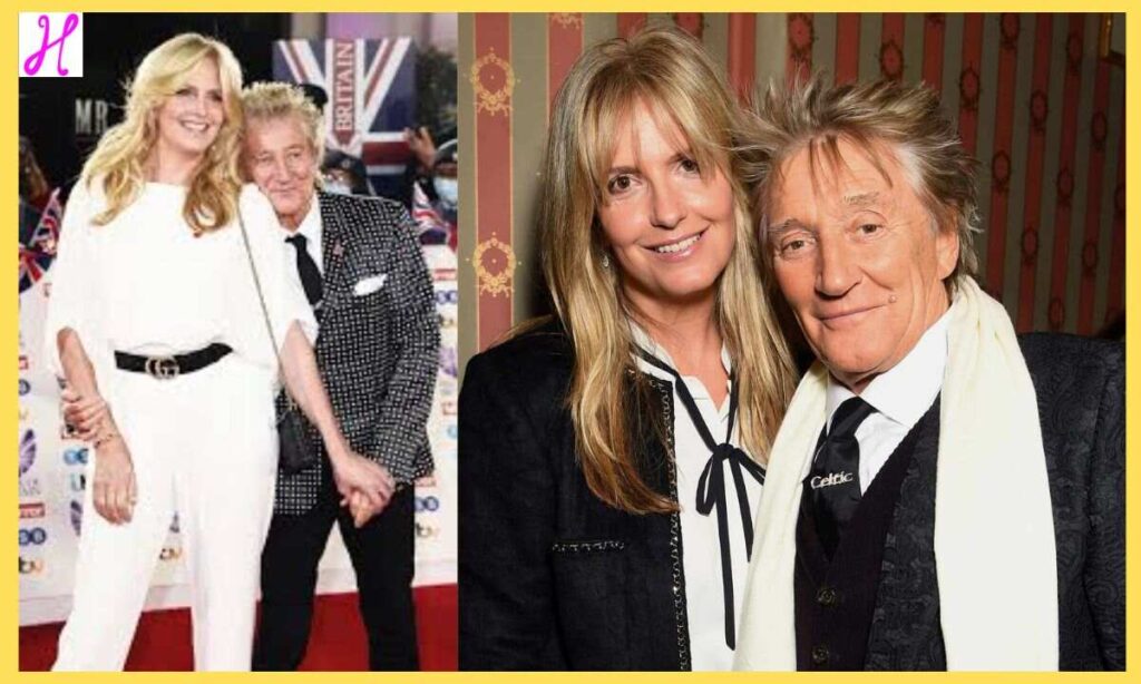 Rod Stewart's partner